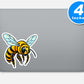 Bee Stickers Vinyl Stickers