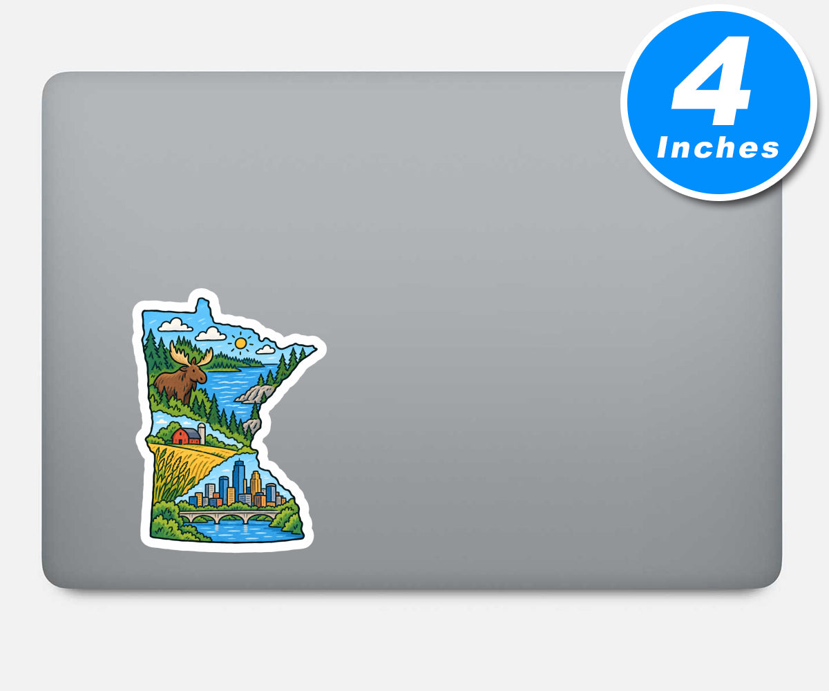 Minnesota Vinyl Stickers