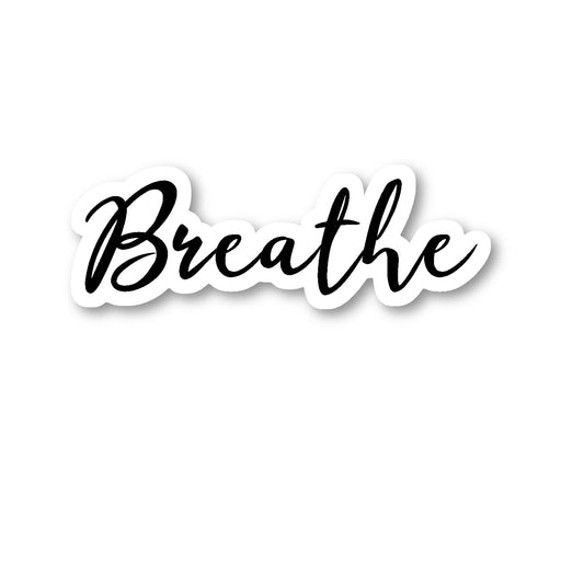 Breathe Vinyl Sticker
