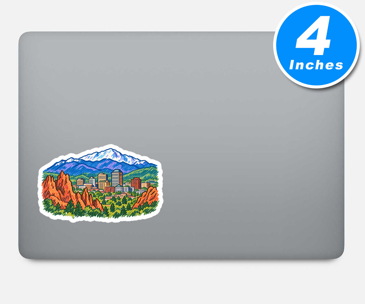 Colorado Springs Vinyl Stickers