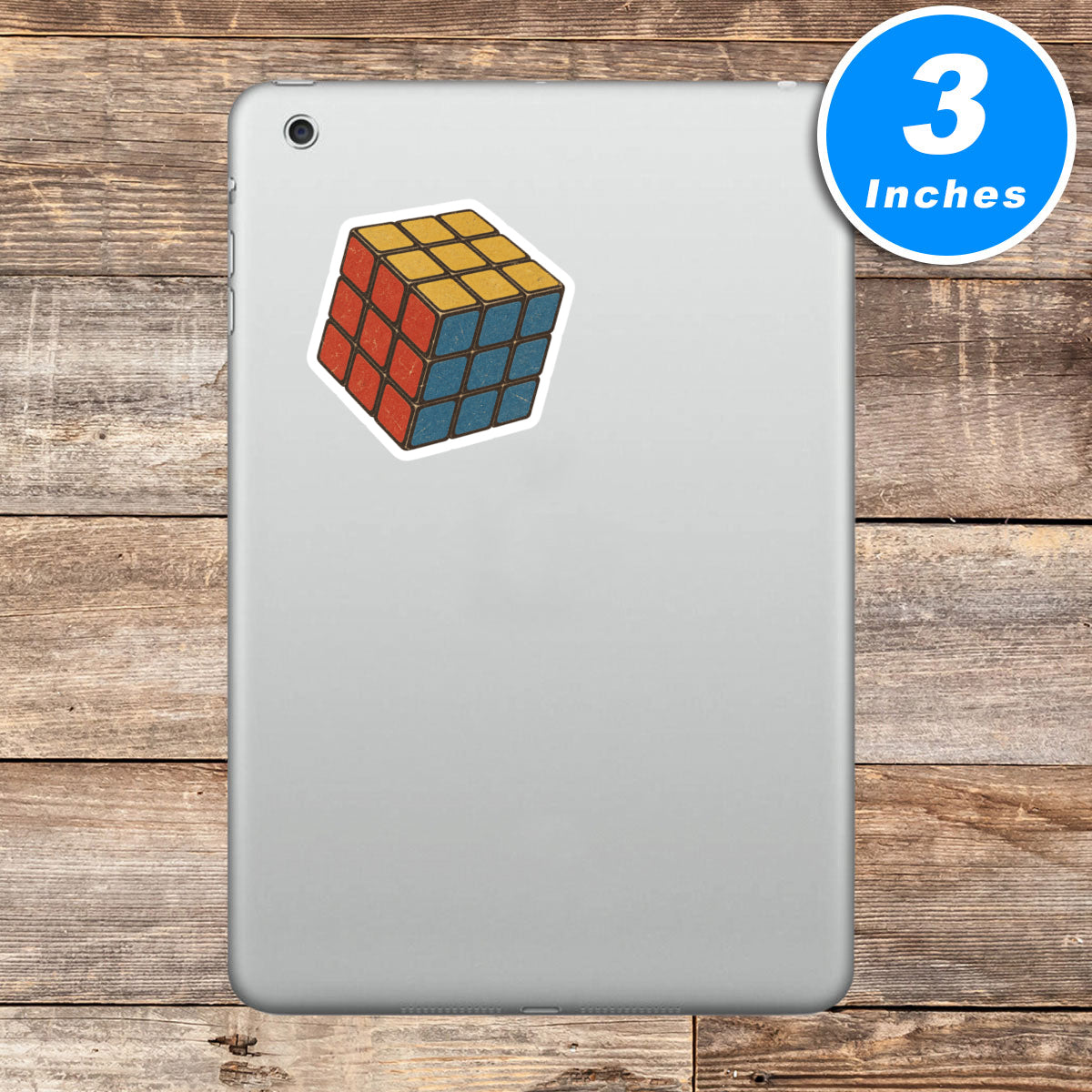 Rubiks Cube Vinyl Stickers