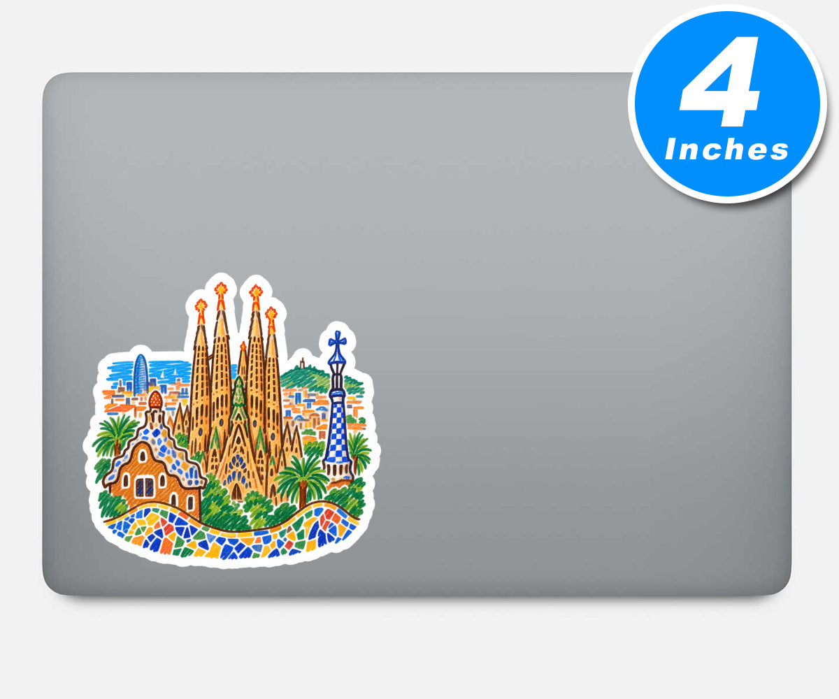 Barcelona Vinyl Stickers