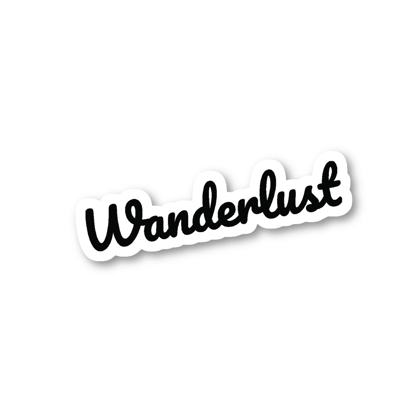 Wanderlust Vinyl Sticker