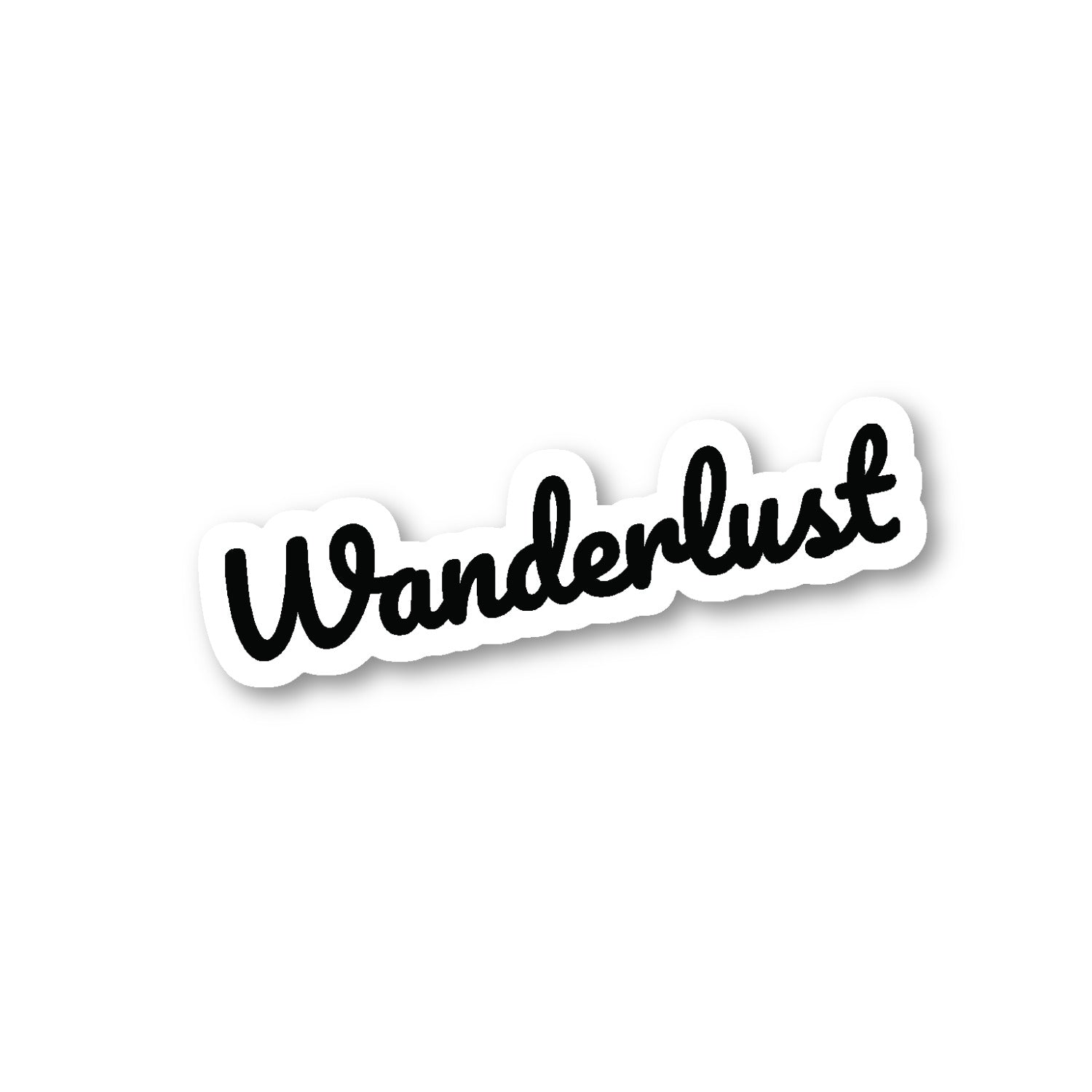 Wanderlust Vinyl Sticker