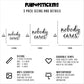 Nobody Cares Vinyl Stickers