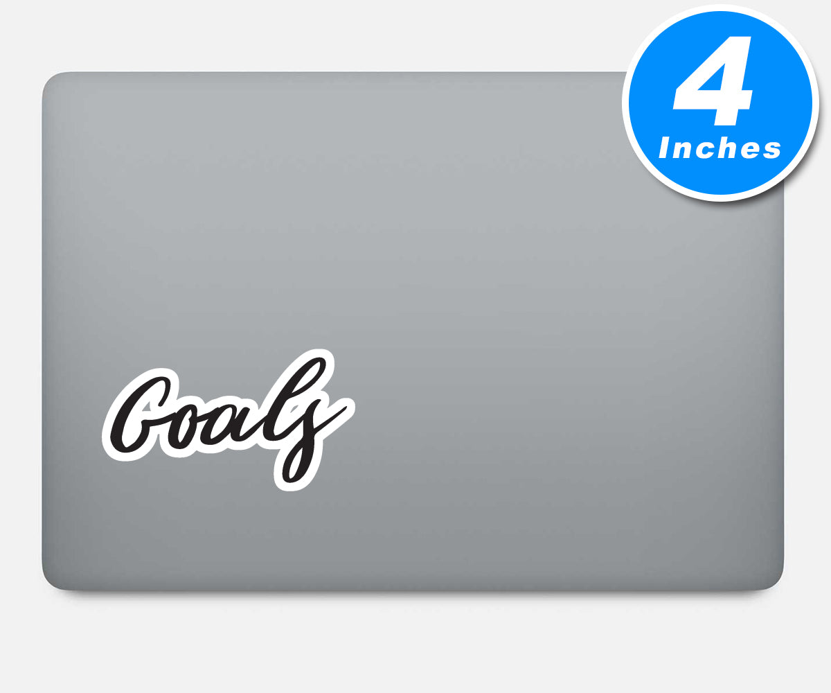 Goals Vinyl Stickers