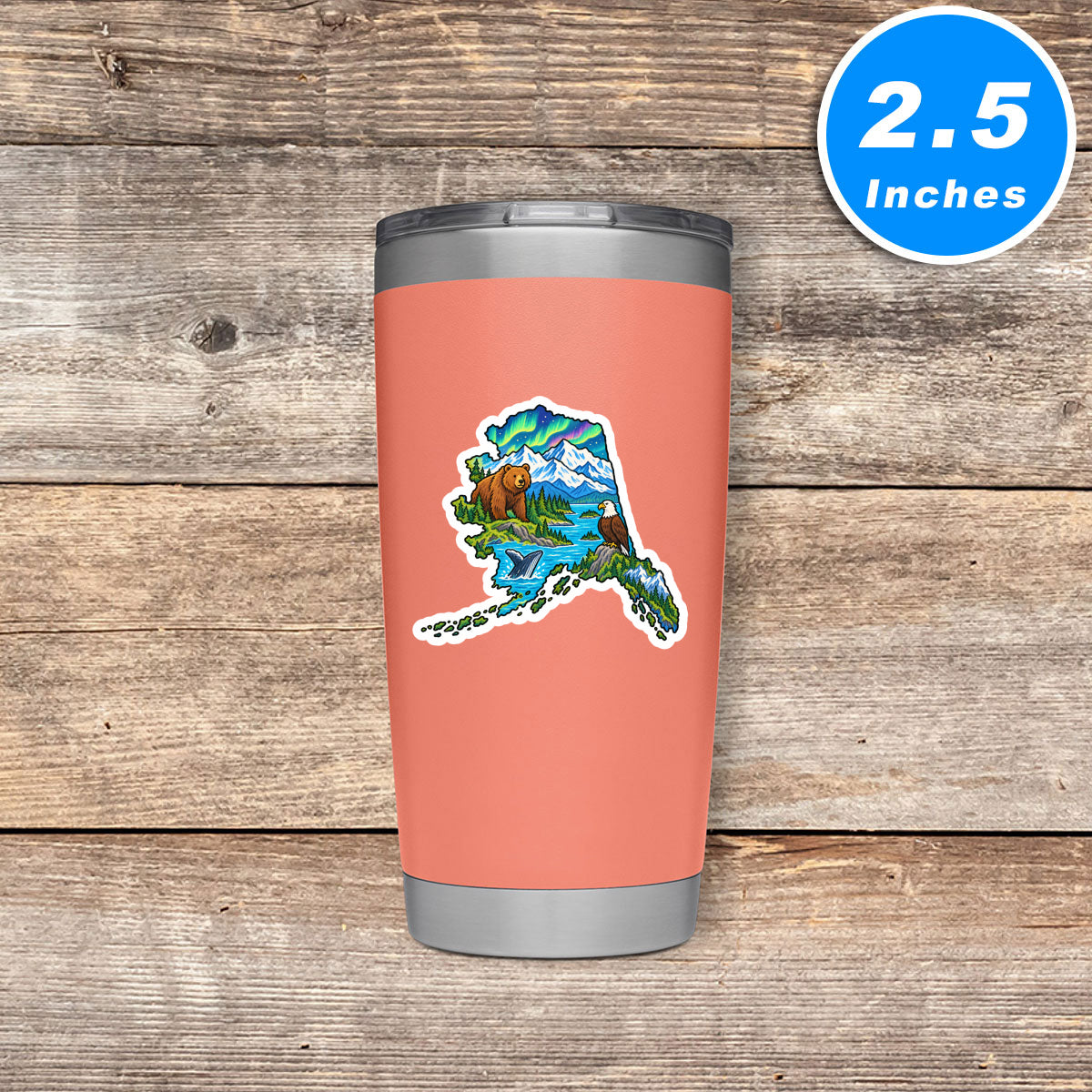 Alaska Vinyl Stickers