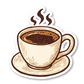 Coffee Stickers Vinyl Sticker