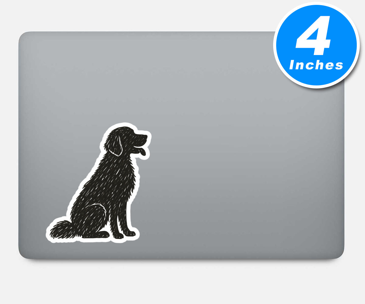 Dog Silhouette Vinyl Stickers