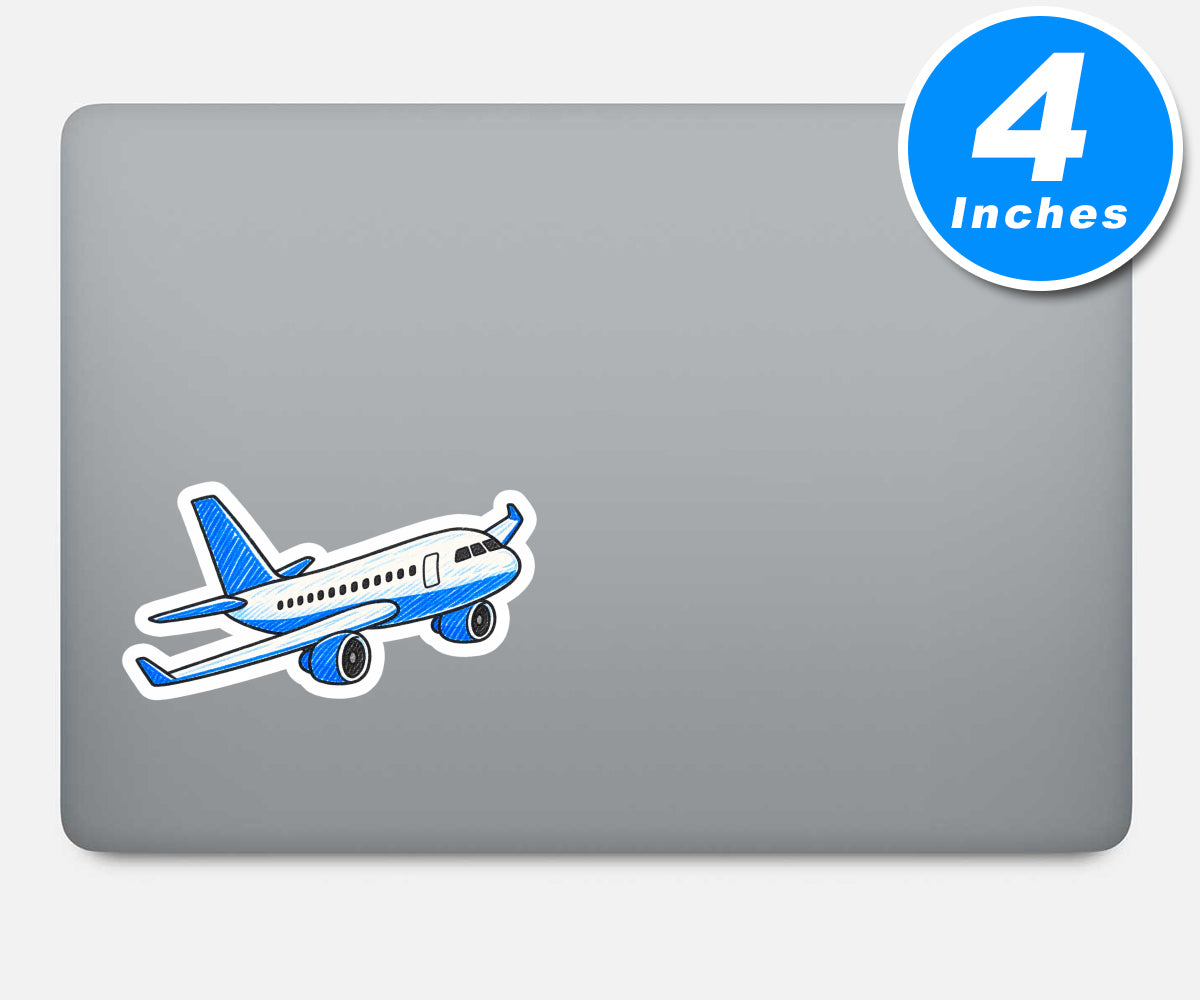 Airplane Sticker Vinyl Stickers