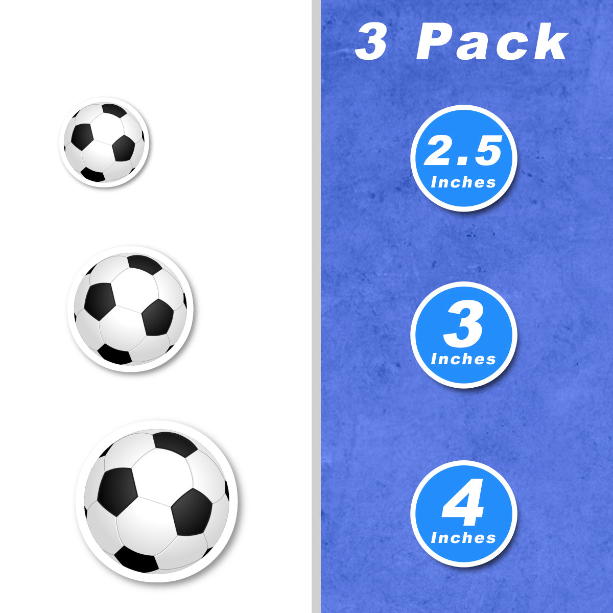 Soccer Ball Vinyl Stickers