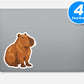 Capybara Stickers Vinyl Stickers
