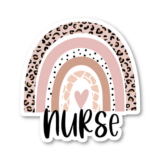 Nurse Heart Vinyl Sticker