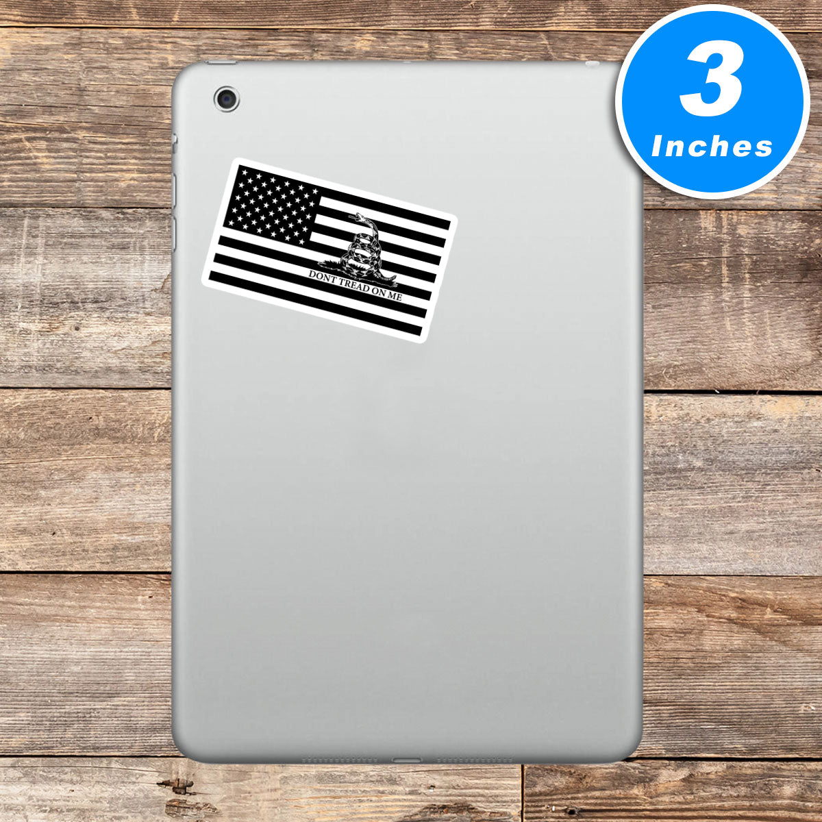 American Flag Dont Tred On Me Vinyl Stickers