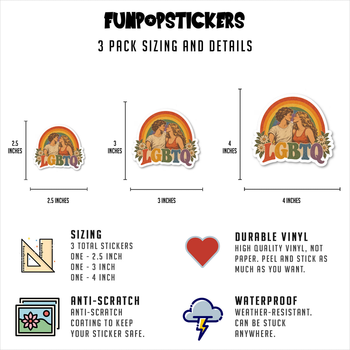 Lgbtq Vinyl Stickers