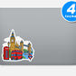 London Vinyl Stickers