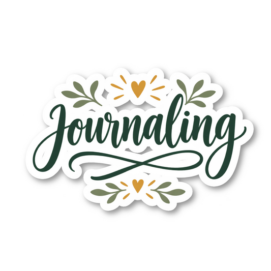 Journaling Vinyl Sticker