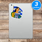 Salvadoran Pride Stickers Vinyl Stickers