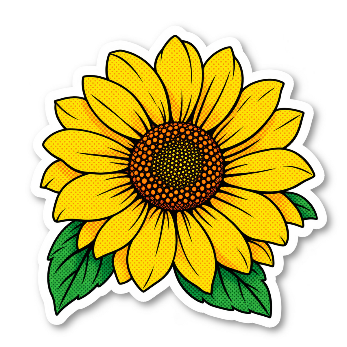 Flower Stickers Vinyl Sticker