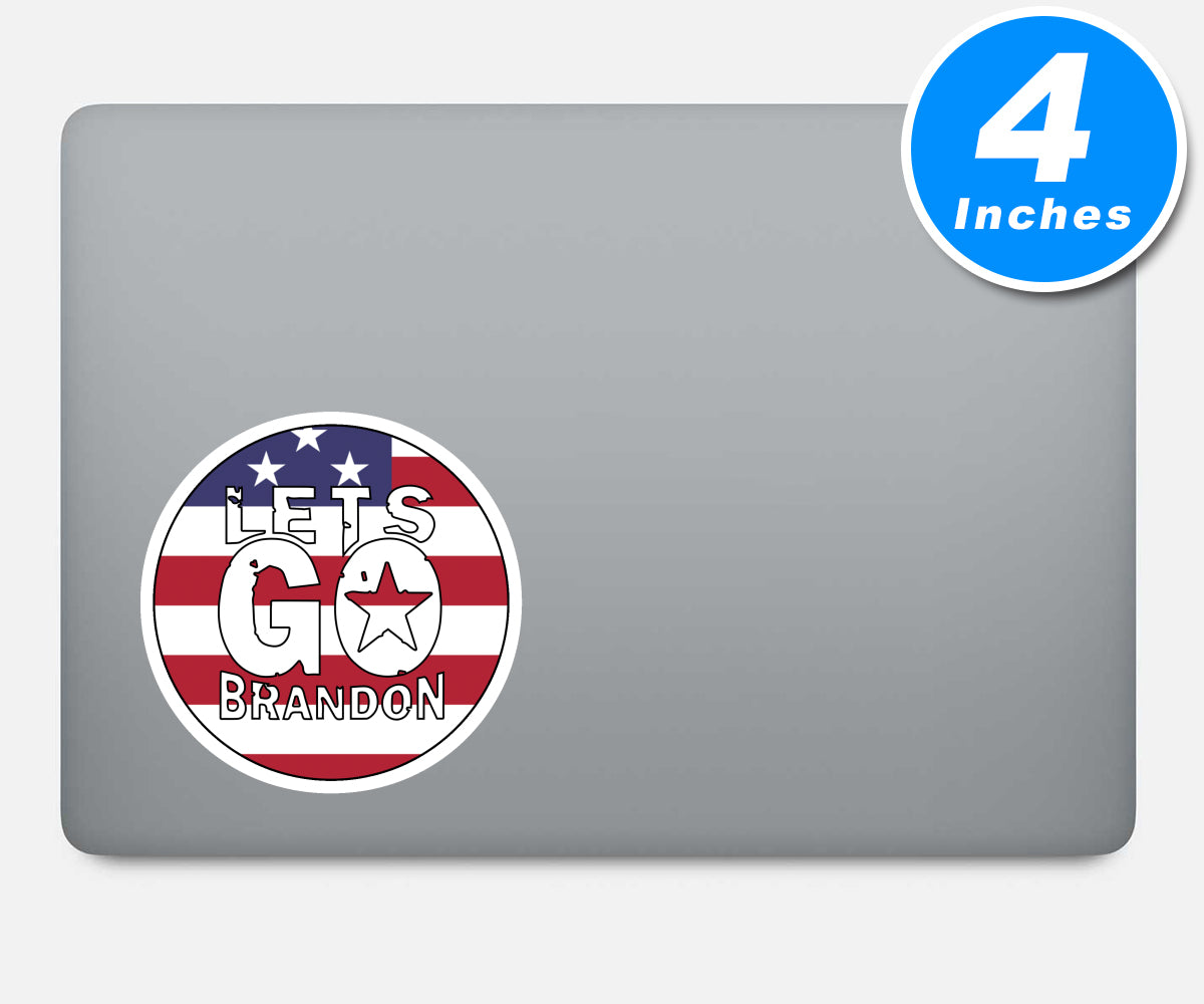 Biden Lets Go Brandon Vinyl Stickers