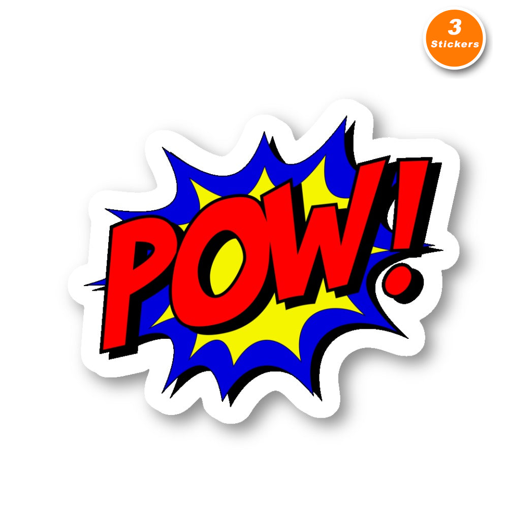 Pow Vinyl Sticker