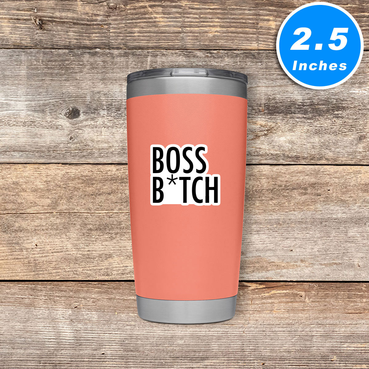 Boss Bitch Vinyl Stickers