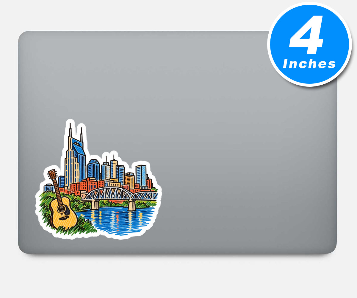 Nashville Vinyl Stickers