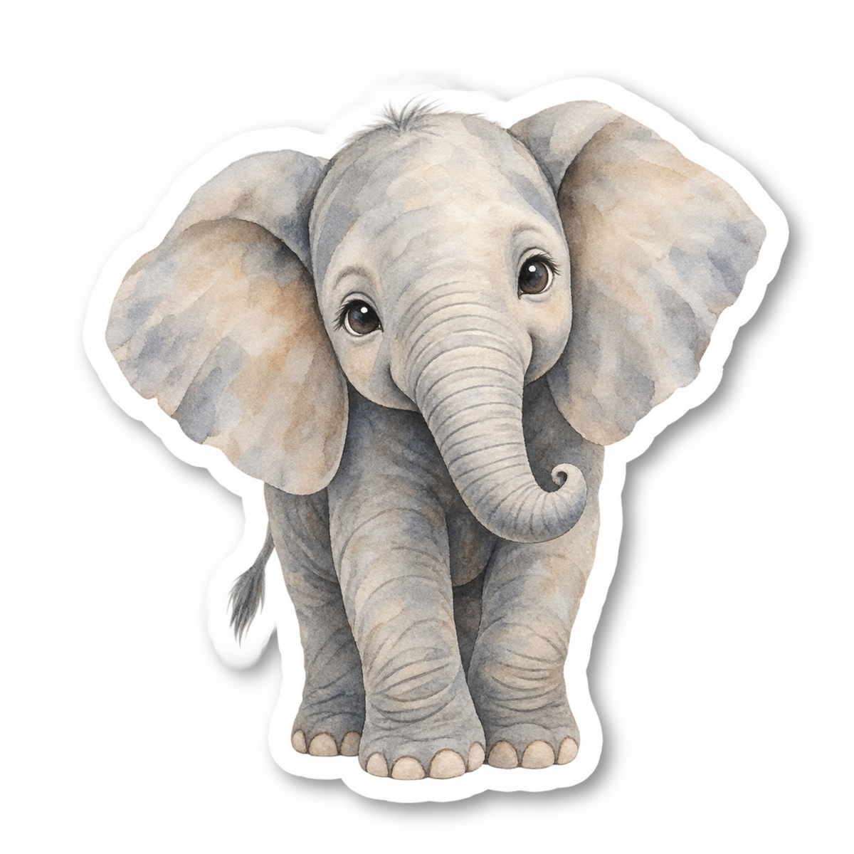 Elephant Stickers Vinyl Sticker