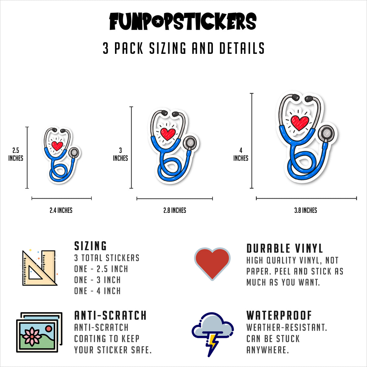 Medical Stickers For Laptop Vinyl Stickers