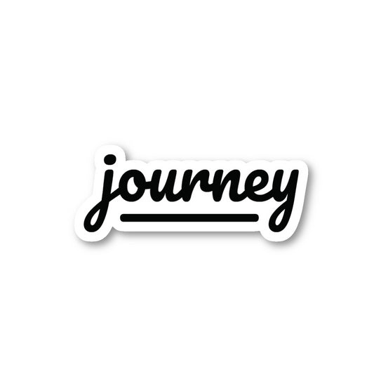 Journey Vinyl Sticker