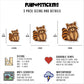 Raccoon Stickers Vinyl Stickers
