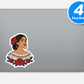 Hispanic Heritage Stickers Vinyl Stickers