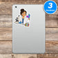 Women In Science Stickers Vinyl Stickers