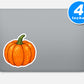 Pumpkin Vinyl Stickers