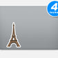 Eiffel Tower Vinyl Stickers