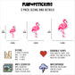 Flamingo Decals Vinyl Stickers