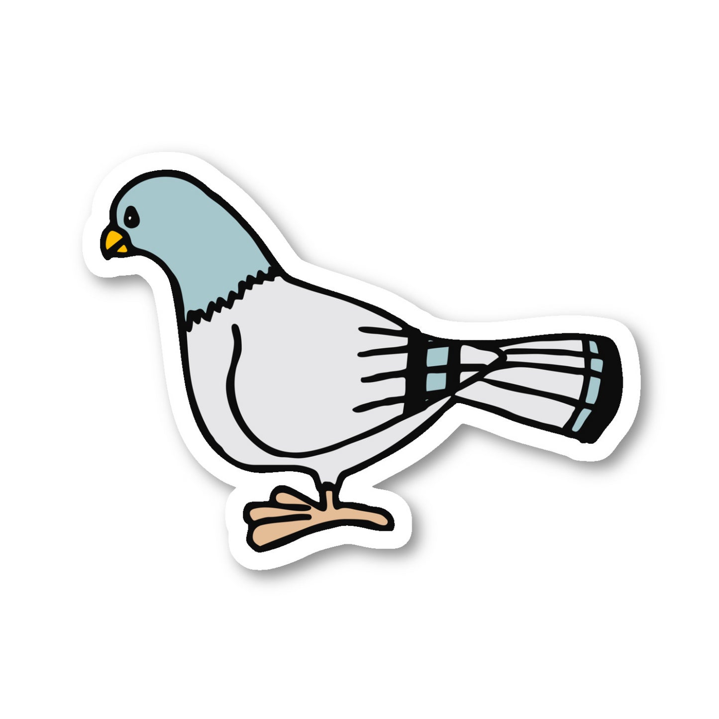 Pigeon Vinyl Sticker