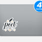 Poet Vinyl Stickers