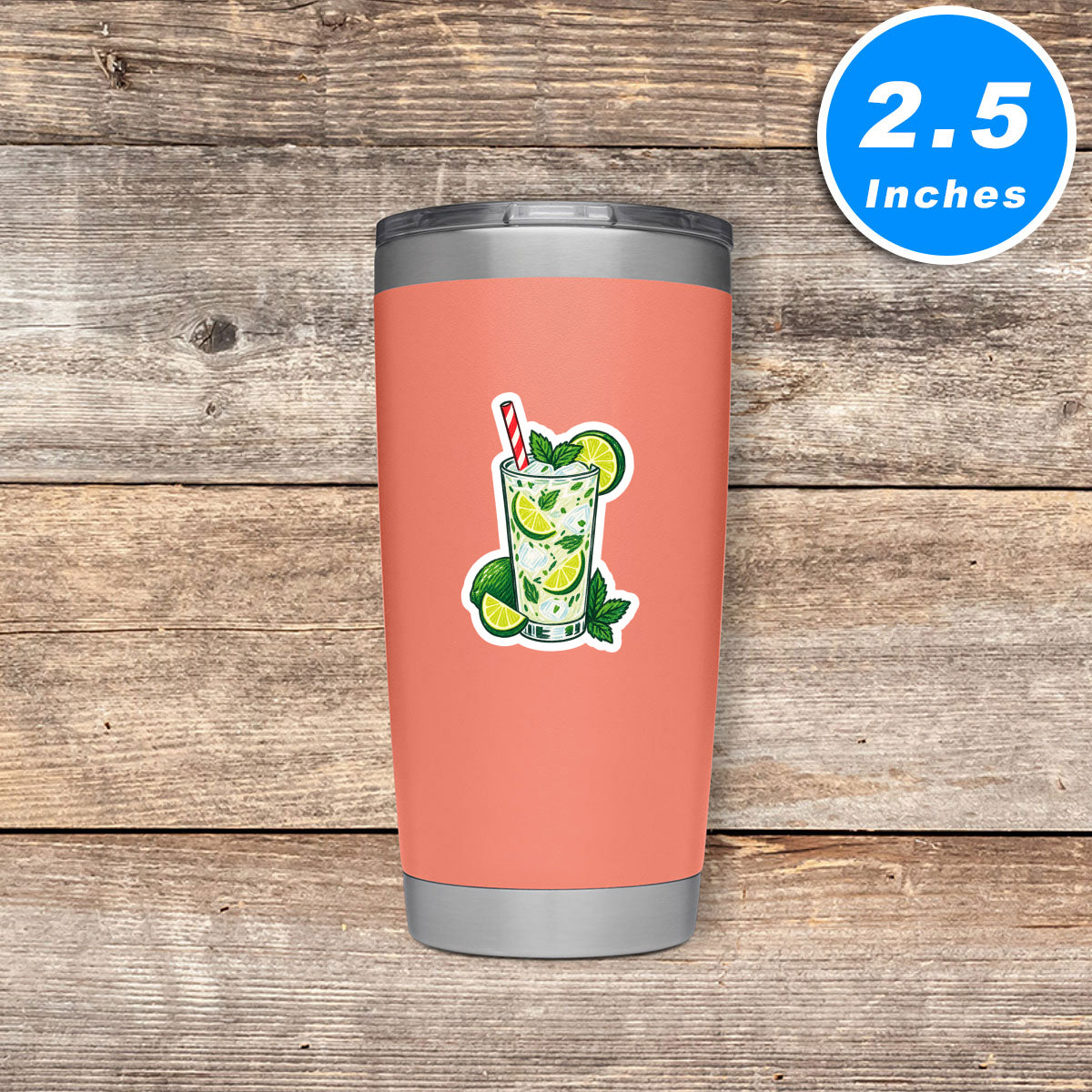 Latin Beverages Vinyl Stickers