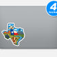 Texas Vinyl Stickers