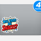 Will There Be Snacks Quote Vinyl Stickers