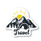 Travel Vinyl Sticker