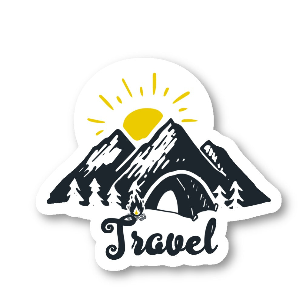 Travel Vinyl Sticker