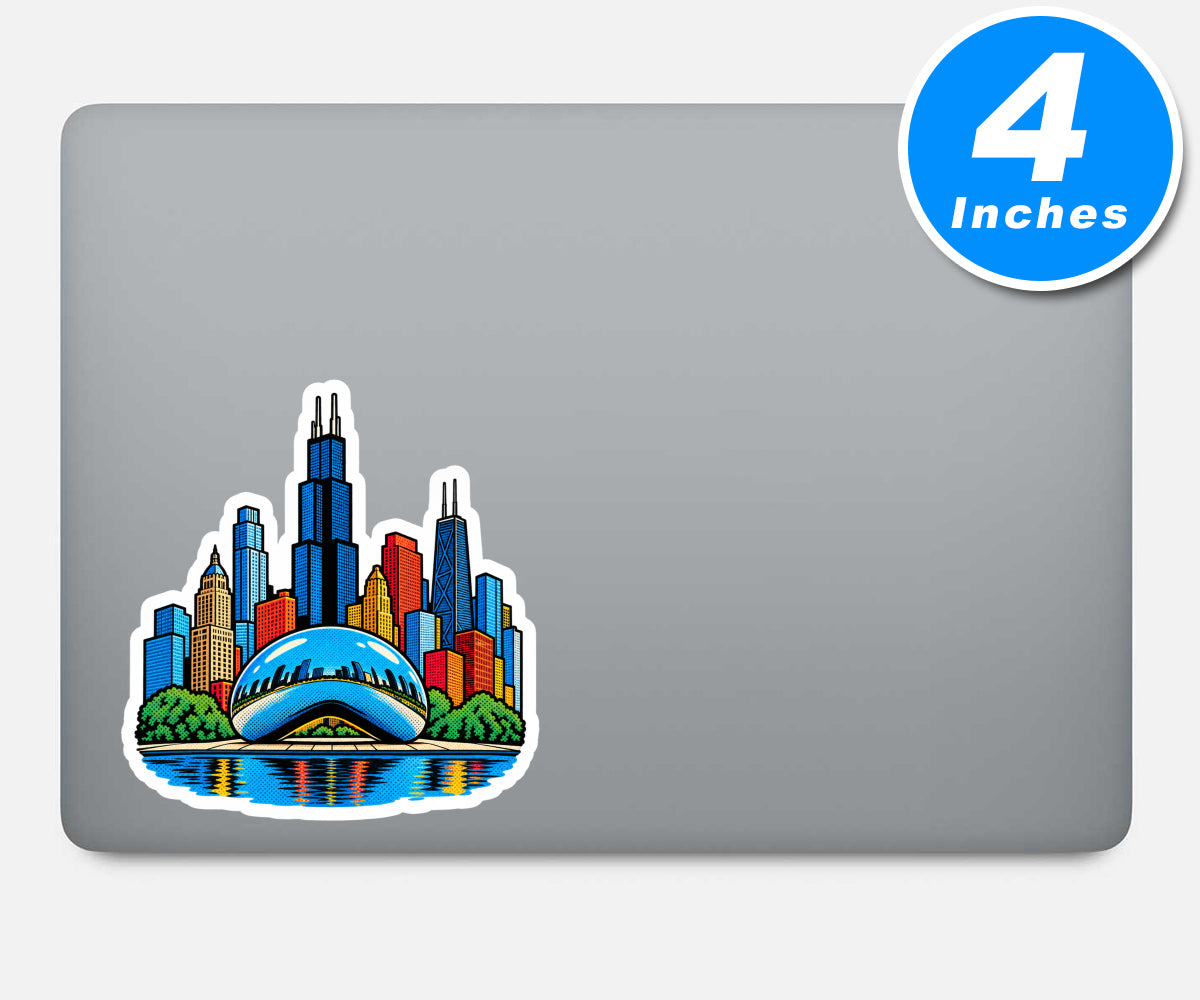 Chicago Sticker Vinyl Stickers