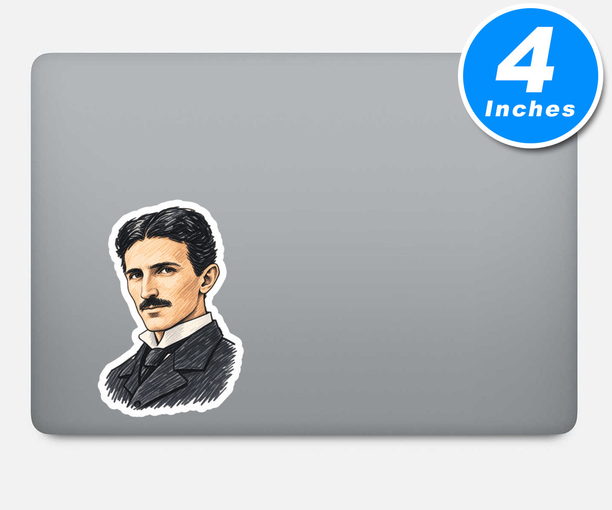 Nikola Tesla Car Stickers Vinyl Stickers
