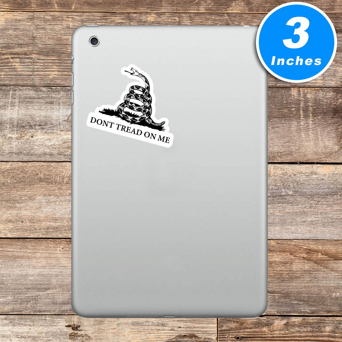Dont Tred On Me Gadsen Snake Vinyl Stickers