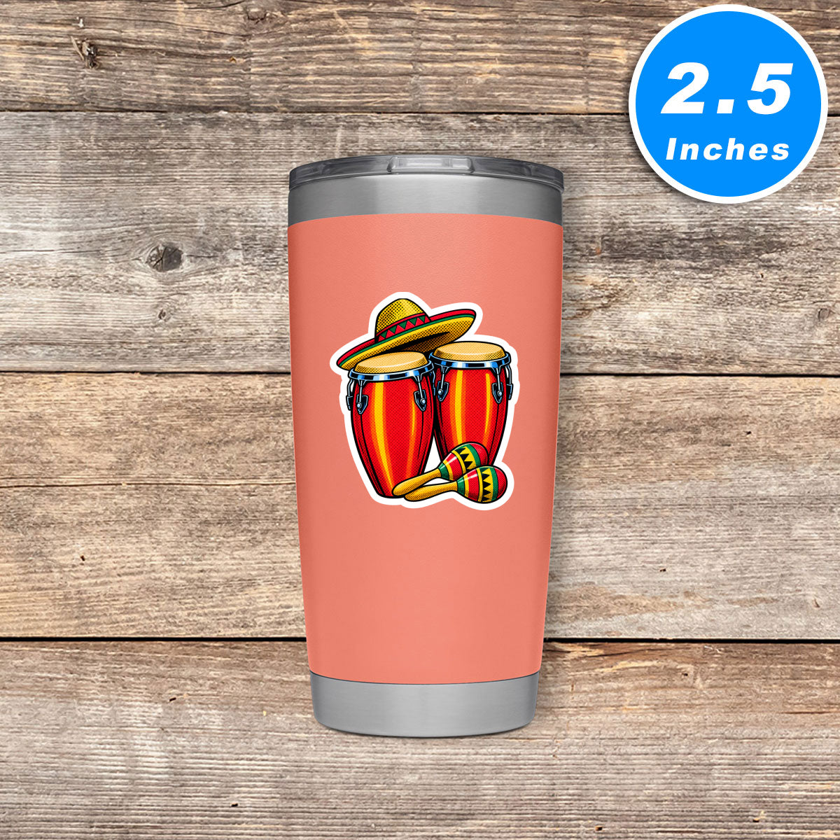 Latin Music Vinyl Stickers
