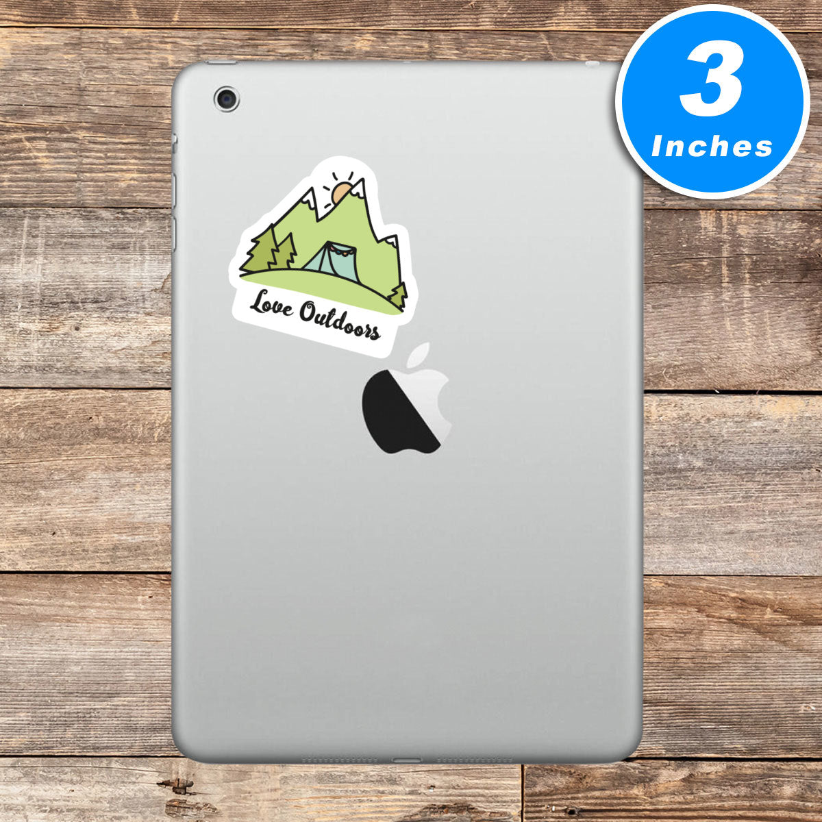 Love Outdoors Camping Vinyl Stickers