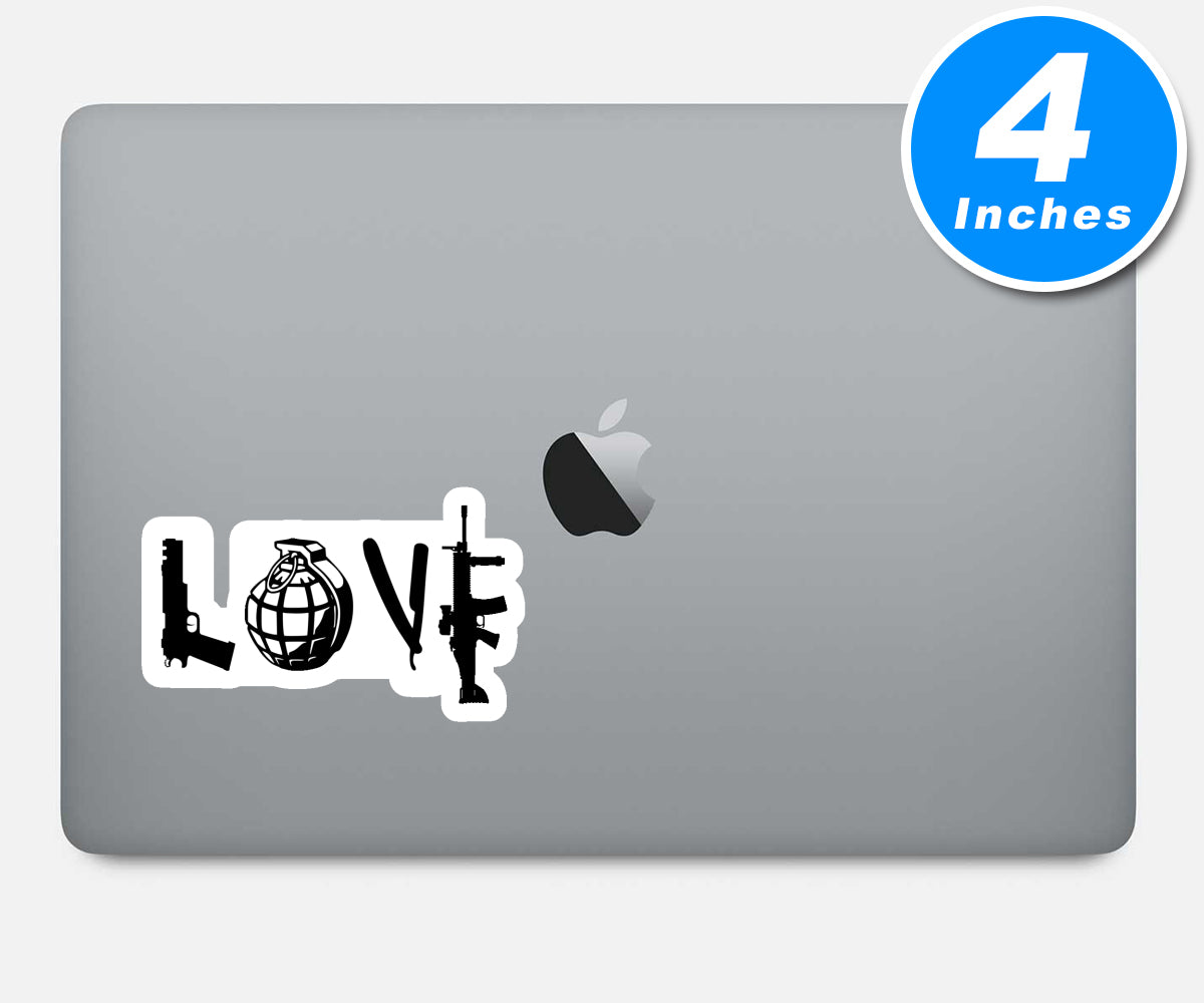 Military Love Vinyl Stickers