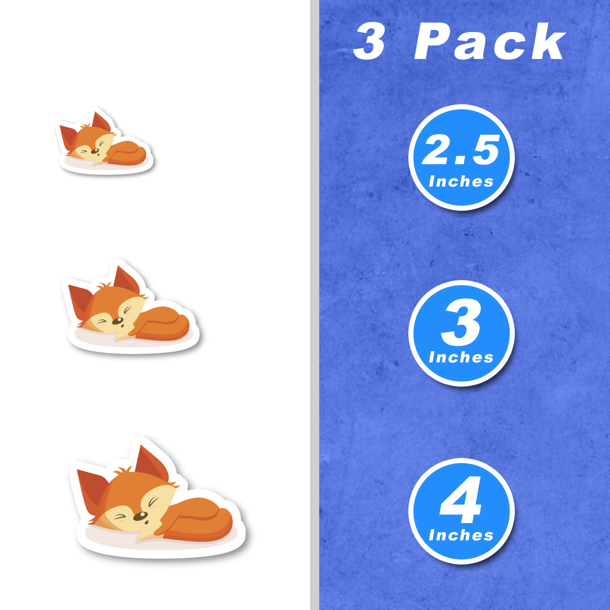 Fox Vinyl Stickers